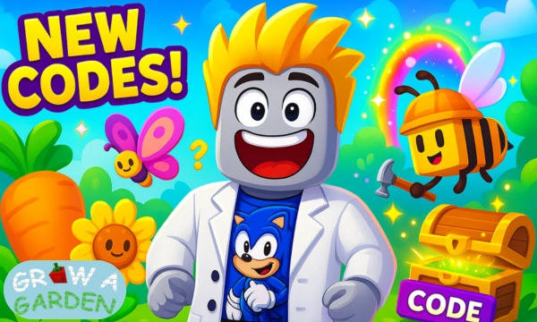 All working Grow a Garden codes free coins and boosts.