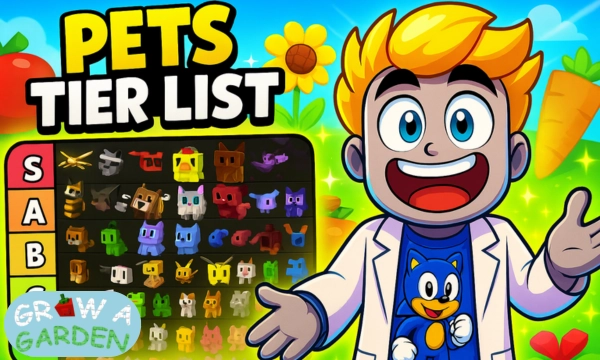 Grow a Garden Pets Tier List